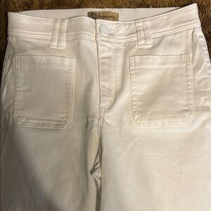 Democracy Women's Cream High Rise Jeans